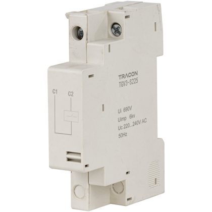 TRACON TGV3-S225 Munkaáramú kioldó 230V, 50Hz, 70-110%