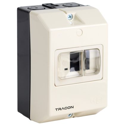 TRACON TGV3-T2 Falon kívüli műanyag tokozat,TGV3-hoz IP55