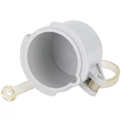   TRACON TICSCAP125345 Vízálló takarósapka csatlakozódugóhoz TICS-043..,TICS-044..,TICS-045..,(125A,3P/4P/5P)d=84mm, IP67