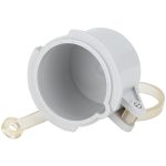 TRACON TICSCAP165 Vízálló takarósapka csatlakozódugóhoz TICS-0152H.. (16A,5P) d=57,5mm, IP