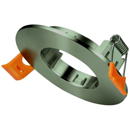   TRACON TLCPRN Süllyesztett spot lámpatest, kerek, nikkel 80x80x25mm