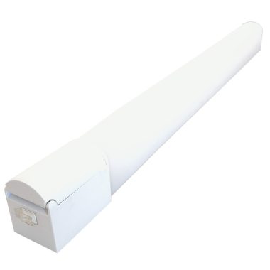 TRACON TLFLEDS8NW Protected integrated LED furniture light socket with 230 V, 50 Hz, 8 W, 720 lm, 4000 K, IP44, EEI = A