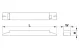 TRACON TLFVLED106 Védett lámpatest LED csövekhez, egyoldalas betáp 230 V, 50 Hz, G13, 600 mm, IP65, ABS/PC