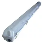   TRACON TLFVLED115 Protected luminaire for LED tubes, single-sided power supply 230V, 50 Hz, G13, 1500 mm, IP65, ABS / PC, EEI = A ++, A +, A