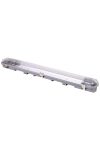 TRACON TLFVLEDN106 Védett lámpatest LED csövekhez, egyoldalas betáp 230 V, 50 Hz, G13, 600