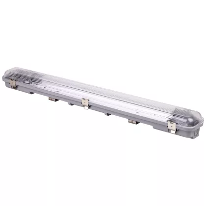 TRACON TLFVLEDN106 Védett lámpatest LED csövekhez, egyoldalas betáp 230 V, 50 Hz, G13, 600