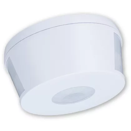 TRACON TMB-007 Mozgásérzékelő, infra, mennyezeti, fehér 230V, 50Hz, 360°, 2-15m, 10s-15min