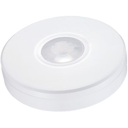 TRACON TMB-011LIP Védett mozgásérzékelő, mennyezetre, lapos, fehér 230V, 50Hz, 2000W, 360°