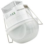   TRACON TMB-061F Mozgásérzékelő, infra, folyosóra, süllyesztett, fehér 220-240 VAC, 30 m, 360°, 10 s-15 min, <3-2000 lx