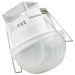   TRACON TMB-061F Mozgásérzékelő, infra, folyosóra, süllyesztett, fehér 220-240 VAC, 30 m, 360°, 10 s-15 min, 3-2000 lux