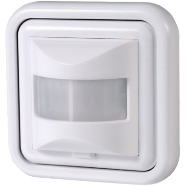 TRACON TMB-062 Motion sensor, recessed, white 230V, 500 W, 190 °, 1-9 m, 10 s-7 min, 3-2000lux