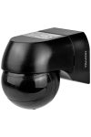 TRACON TMB-112BL Mozgásérzékelő, infra falra, fekete ház és lencse 230V, 50Hz, 180°, max. 12m, 10s-15min, 3-2000lux, IP44