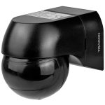   TRACON TMB-112BL Mozgásérzékelő, infra falra, fekete ház és lencse 230V, 50Hz, 180°, max. 12m, 10s-15min, 3-2000lux, IP44