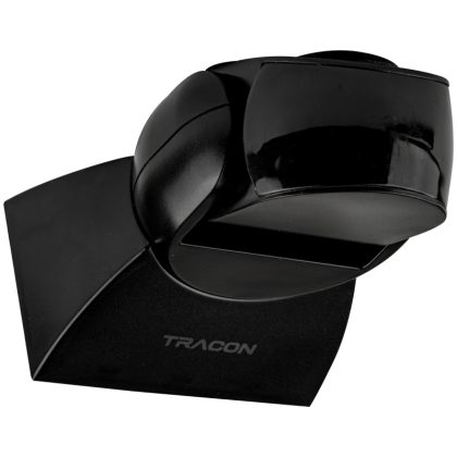TRACON TMB-115XB Mozgásérzékelő, infra, falon kívüli, fekete 220-240 VAC, 12 m, 360°, 10 s
