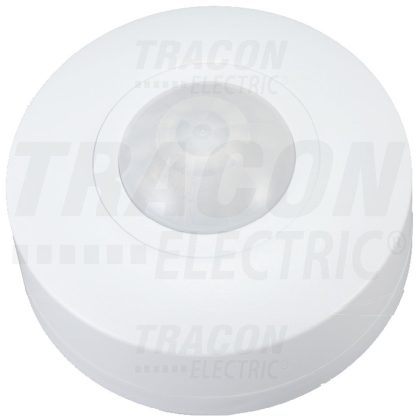   TRACON TMB-311IP Védett mozgásérzékelő, mennyezetre, 3 szenzorral, fehér 230V, 1200 W, 360°, 1-12 m, 10 s-15 min, 3-2000lux, IP44