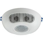   TRACON TMBU-47 Mozgásérzékelő, infra, ultraszónikus, mennyezeti, fehér 230 VAC, 16x12 m, 360°, 10 s-30 min, <3-2000 lx, IP20