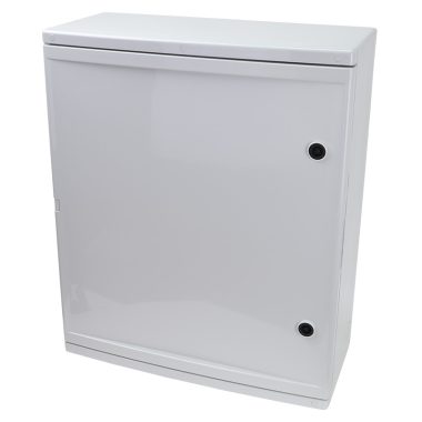 TRACON TME605022 Műanyag elosztószekrény HxWxD=600x500x220mm, IP65, IK10, 1000V AC/DC, RAL7035