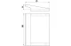 TRACON TME705025R Esővédő tető TME705025 műanyagszekrényhez H×W×D=50×500×245