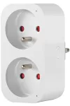 TRACON TNSM2-FR Okos csatlakozó adapter 2xFRENCH, 240VAC, 16A