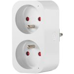 TRACON TNSM2-FR Okos csatlakozó adapter 2xFRENCH, 240VAC, 16A