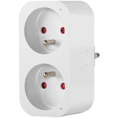 TRACON TNSM2-FR Okos csatlakozó adapter 2xFRENCH, 240VAC, 16A
