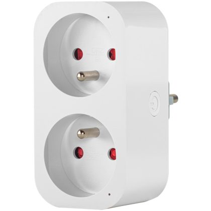 TRACON TNSM2-FR Okos csatlakozó adapter 2xFRENCH, 240VAC, 16A