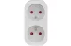 TRACON TNSM2-FR Okos csatlakozó adapter 2xFRENCH, 240VAC, 16A