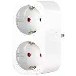 TRACON TNSM2 Okos csatlakozó adapter 2xSCHUKO, 240VAC, 16A