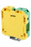 TRACON TSKA70JD Védővezető ipari sorozatkapocs, csavaros, sínre, zöld/sárga 1000V 192A 16-