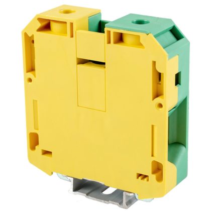 TRACON TSKA70JD Védővezető ipari sorozatkapocs, csavaros, sínre, zöld/sárga 1000V 192A 16-