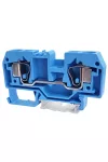 TRACON TSKC10-K Nullavezető ipari sorozatkapocs, rugós, sínre, kék 800V 57A 0.2-10 mm2 2P