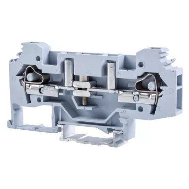 TRACON TSKC6S Mérő ipari sorozatkapocs, csavaros, sínre, szürke 250V 41A 0.2-6 mm2 2P