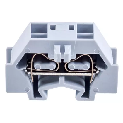   TRACON TSKD1,5 Mini rugós ipari sorozatkapocs, csavarral rögzíthető, szürke 400V 18A 0.08-1.5 mm2 2P