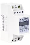 TRACON TVOF12 LCD kijelzésű fogyasztásmérő,közvetlen, 1 fázisú, 2 modul 230VAC / 10(60)A