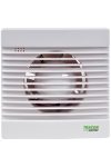 TRACON VF100-BTSH Fürdőszoba ventilátor, golyóscsapágy+időzítő+v.zsalu+pára 230 VAC, 15W, 80 m3/h, 33 dB,100 mm