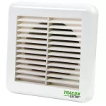   TRACON VFS100 Kültéri fix zsalu ráccsalfürdőszoba ventilátorhoz 151×151×45mm, D=96mm