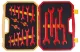 TRACON VSET20 20 darabos 1000 V-ra szigetelt csavarkulcs készlet 1000V, CR-V, 6-32mm