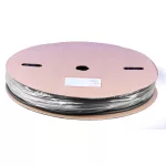   TRACON ZSVR60-D Zsugorcső, vékonyfalú, 3:1zsugorodás, gyantás, fekete, dobon 6/2mm, POLIOLEFIN