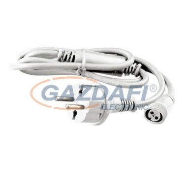 TRONIX 010-012 hálózati csatlakozókábel fényfüggönyhöz, fehér, IP44, 1.5m, max. 6000 LED-hez