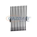   TRONIX 010-109 kapcsolható elosztó kúp alakú fák megvilágítására, 10 szálas, fekete, IP44