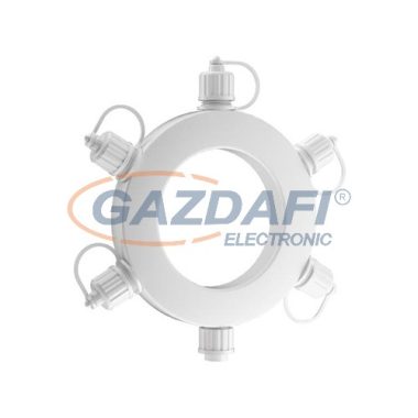 TRONIX 010-188 kör elosztó, 5 férőhelyes fehér, IP44