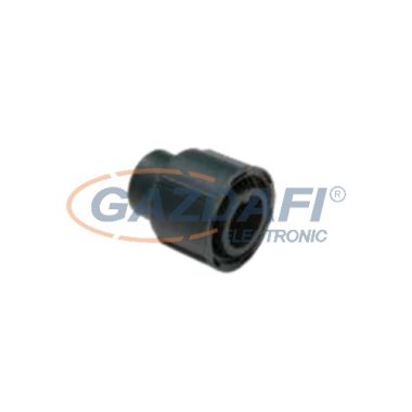 TRONIX 010-195 végzáró sapka fényfüggönyhöz, fekete, IP44