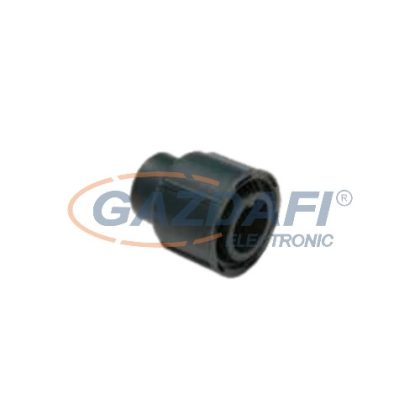   TRONIX 010-195 végzáró sapka fényfüggönyhöz, fekete, IP44