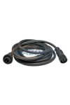 TRONIX 010-203 hosszabbító kábel fényfüggönyhöz, fekete, IP44, 1m