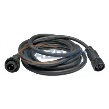 TRONIX 010-203 hosszabbító kábel fényfüggönyhöz, fekete, IP44, 1m