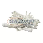   TRONIX 010-216 LED szál fényfüggönyhöz, 6 m, 60 LED, fehér kábel, meleg fehér fény megcsillanó hideggel, IP44