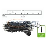   TRONIX 011-124 PS230 Végelem, 3m, fehér vezetékkel, 2400K WW+