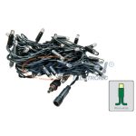   TRONIX 016-018 PS24 Fényfüzér, 10m, zöld vezetékkel, 3000K, WW