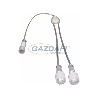 TRONIX 018-012 PS36 2 irányú elosztó, átlátszó