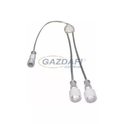 TRONIX 018-012 PS36 2 irányú elosztó, átlátszó